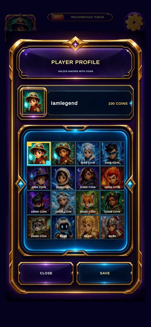 Tower Maze reward screen screenshot